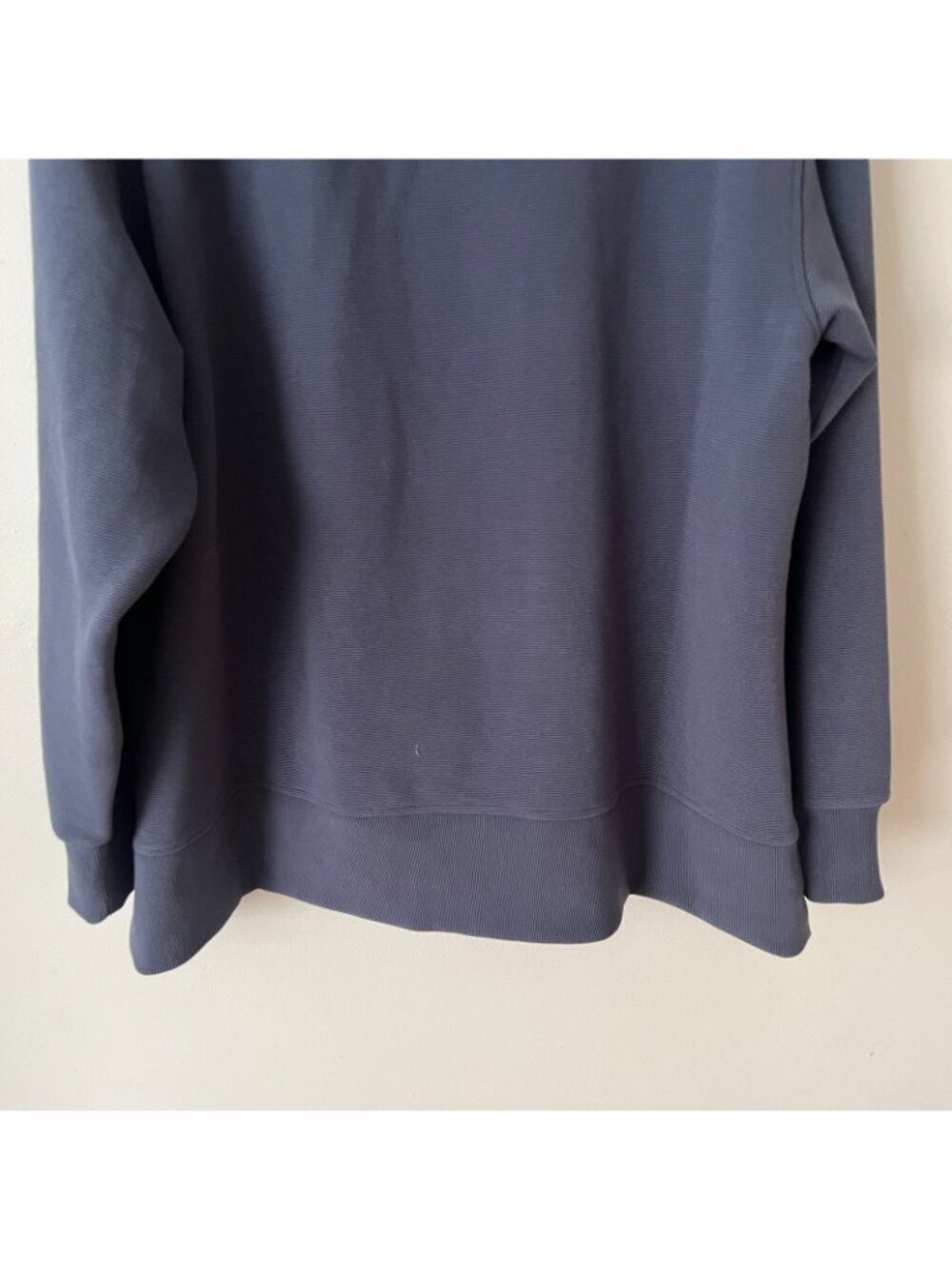 NWT CALIA by Carrie Underwood Ottoman Oversized Blue Hoodie Women's Plus Size 1X - Picture 10 of 11